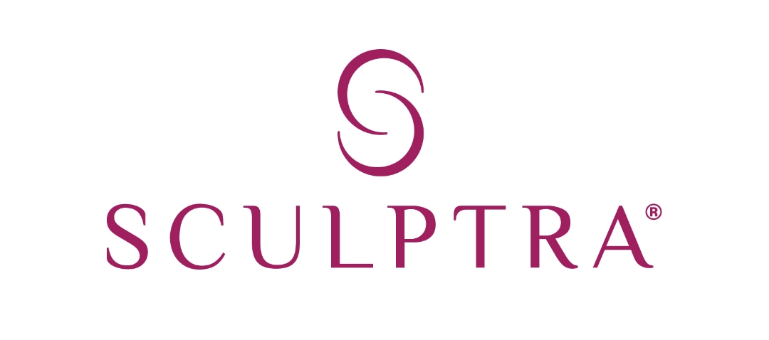 sclptra's logo and spelling in magenta text